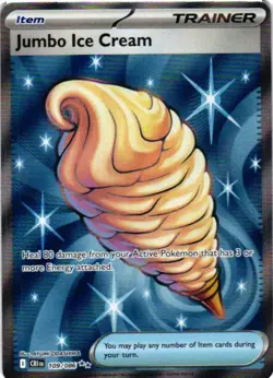 Jumbo Ice Cream 109/086 Ultra Rare ME04: Chaos Rising Pokemon Near Mint - Image 1