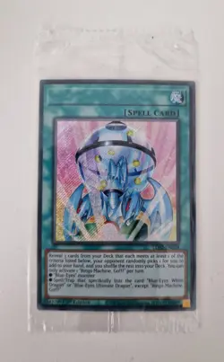 MISPRINT Yugioh LDS2-EN028 Bingo Machine, Go!!! Secret Rare [SEALED] Limited Ed - Image 1