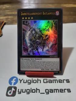 Yu-Gi-Oh Darktellarknight Batlamyus INOV 1st Edition Ultra Rare Light Played - Image 1