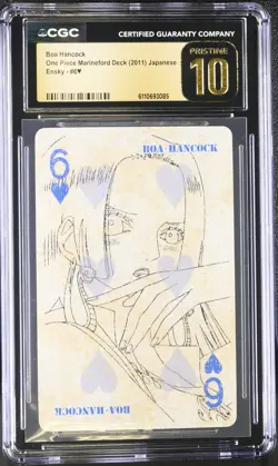 2011 One Piece Marineford Deck One Piece Boa Hancock CGC 10 6 PRISTINE - Image 1