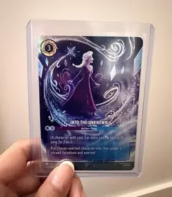 Disney Lorcana Into the Unknown 123/204 Foil Enchanted - Image 1