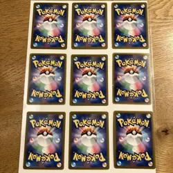 Pokemon Trading Card Set 9 Holos Battle Ready Japanese Pokemon Card Collection - Image 2