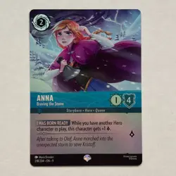 Anna 218/204 Disney Lorcana Fabled Epic Holo Foil Card NM - Image 2