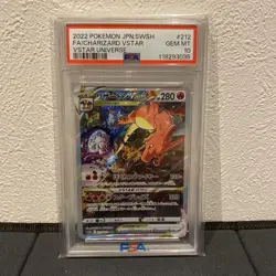 Charizard VSTAR SAR PSA 10 Gem Mint Pokemon Card Japanese Rare Collectible - Image 1