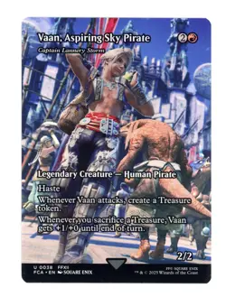 Vaan, Aspiring Sky Pirate (Showcase) U 0038 Regular Final Fantasy MTG Card - Image 1