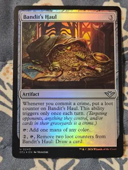 Bandit's Haul FOIL Outlaws of Thunder Junction MTG Magic - Image 1