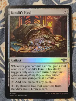 Bandit's Haul FOIL Outlaws of Thunder Junction MTG Magic - Image 2