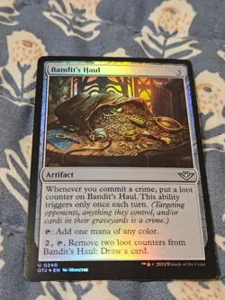 Bandit's Haul FOIL Outlaws of Thunder Junction MTG Magic - Image 3