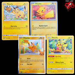 4x Pikachu Lot | Pokemon TCG Collection Set | Sword&Shield - ScarletViolet | NM - Image 1