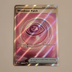 Pokemon TCG Wondrous Patch 117/088 Paradox Rift Secret Rare Reverse Holo - Image 1