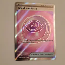 Pokemon TCG Wondrous Patch 117/088 Paradox Rift Secret Rare Reverse Holo - Image 2