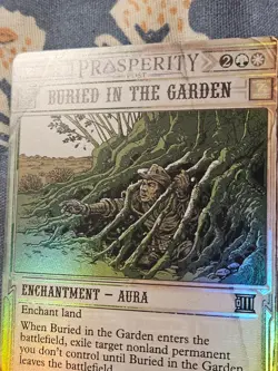 Buried in the Garden FOIL Outlaws of Thunder Junction: Breaking News MTG Magic - Image 3