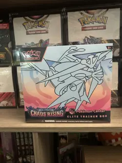 Pokemon Center Chaos Rising Elite Trainer Box ETB Sealed Exclusive - Image 1