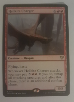 Hellkite Charger NM/M Magic the Gathering Commander Masters MTG - Image 1