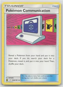 Pokemon Communication 152b/181 Promo Alternate Art Promos Pokemon Lightly Played - Image 1
