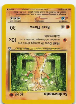 Sudowoodo 077/111 Neo Genesis Common Unlimited LP/MP Pokemon TCG - Image 1
