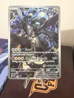 Pokemon TCG N’s Zekrom Pokemon Center ETB Black Star Promo 031 - Image 1