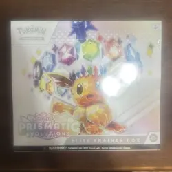 Pokemon TCG Elite Trainer Box Scarlet & Violet Prismatic Evolutions English - Image 1