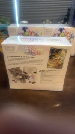 Pokemon TCG Elite Trainer Box Scarlet & Violet Prismatic Evolutions English - Image 3