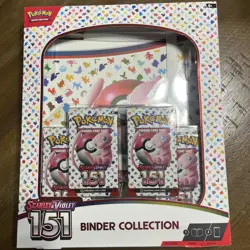 Pokemon TCG 151 Binder Collection Scarlet Violet Factory Sealed New ✨ - Image 1