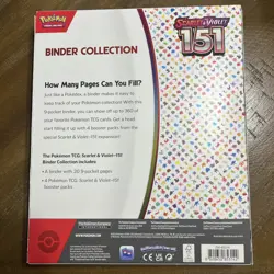 Pokemon TCG 151 Binder Collection Scarlet Violet Factory Sealed New ✨ - Image 2
