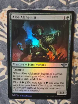 Aloe Alchemist FOIL (152/441) Outlaws of Thunder Junction MTG Magic - Image 1