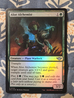 Aloe Alchemist FOIL (152/441) Outlaws of Thunder Junction MTG Magic - Image 2