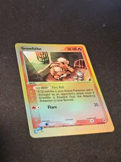 Pokemon TCG Growlithe 65 Sandstorm Mint Near Mint Reverse Holo - Image 2