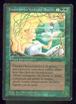 MTG Incantatrice Verde Boschi / Verduran Enchantress - FBB Prima Ediz IT (GD/PL) - Image 1