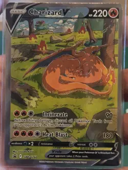 Charizard V Sword & Shield Black Star Promo #SWSH260 - Image 1