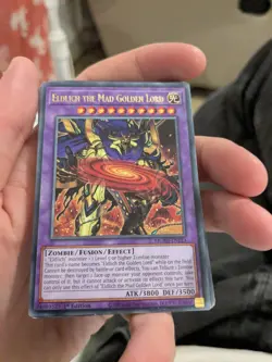 Eldlich the Mad Golden Lord MGED-EN123 Rare mp 1st Ed Yugioh - Image 1