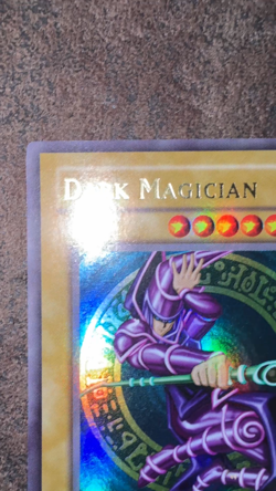 Yu-Gi-Oh MISPRINT Dark Magician SDY-006 Ultra Rare Holo Bleed Konami 2002 HP/dmg - Image 2