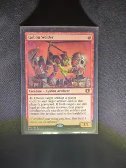 MTG Goblin Welder Magic: The Gathering Commander 2014 Rare #177 - Image 1