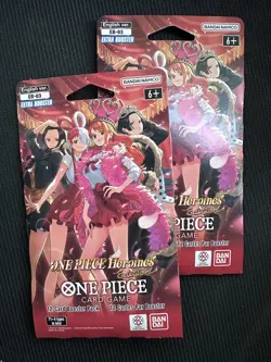 x2 One Piece EB-03 Sleeved Boosters - new & sealed - Image 1