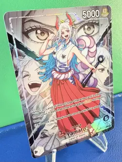 Yamato (Alt Art) Leader - OP16-079 - One Piece The Time of Battle - Near Mint - Image 2