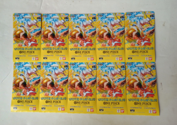 One Piece OP15-EB04 Adventure on Kami’s Island Sleeved Boosters - Lot of 10 NEW - Image 1