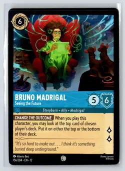 Bruno Madrigal #156/204 Wilds Unknown Disney Lorcana - Image 1