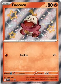 Fuecoco Promo SV: Scarlet & Violet Promo Cards 079 NM - Image 1