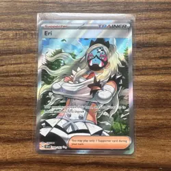Pokemon Card Eri 199/162 Temporal Forces Full Art Holo Trainer - Image 1