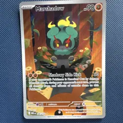 Pokemon TCG Mega Evolution Set: Marshadow 146/132 Illustration Rare Card - NM - Image 1