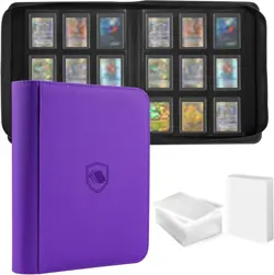 Top Loader Binder, Holds 360 Toploaders, 108 Toploaders and 100 Card Sleeves INC - Image 1