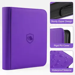 Top Loader Binder, Holds 360 Toploaders, 108 Toploaders and 100 Card Sleeves INC - Image 5
