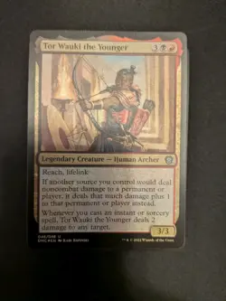 MTG EDH Commander Deck - Tor Wauki The Younger - Non creature spell Theme - Image 1