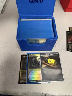 Fallout Magic the Gathering 4 Deck Set W/ultimate Guard Boxes Sleeved W/tokens - Image 3
