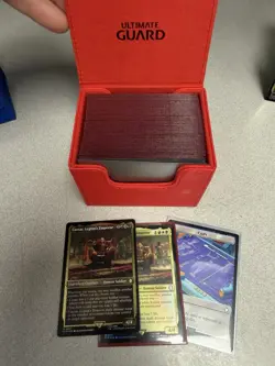 Fallout Magic the Gathering 4 Deck Set W/ultimate Guard Boxes Sleeved W/tokens - Image 4