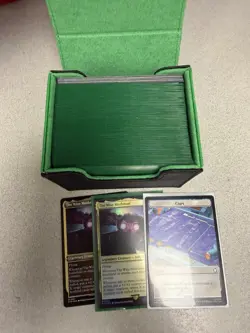 Fallout Magic the Gathering 4 Deck Set W/ultimate Guard Boxes Sleeved W/tokens - Image 5