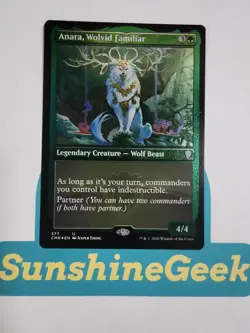 Anara, Wolvid Familiar (Foil Etched) Commander Legends Foil - Image 1