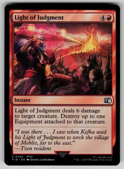 Light of Judgment 144 MTG regular FINAL FANTASY - Image 1