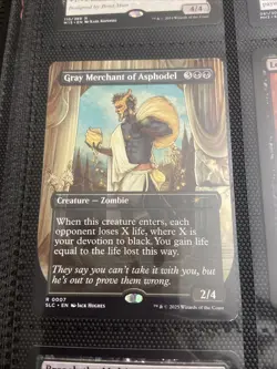 Gray Merchant of Asphodel MTG Secret Lair NM R0007 Non-Foil - Image 1