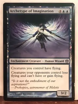 MtG Archetype of Imagination Born of the Gods Regular - Image 1